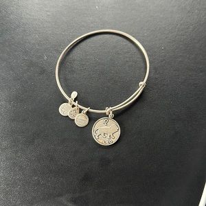 Alex and Ani Horoscope Silver Leo Bangle